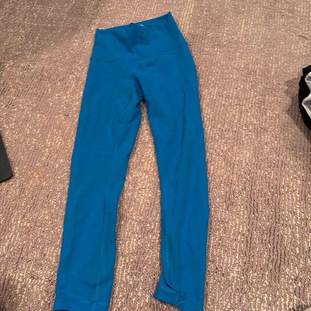 Size 2 lululemon royal blue leggings